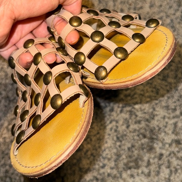 Leather sandals size 8 - Picture 5 of 7